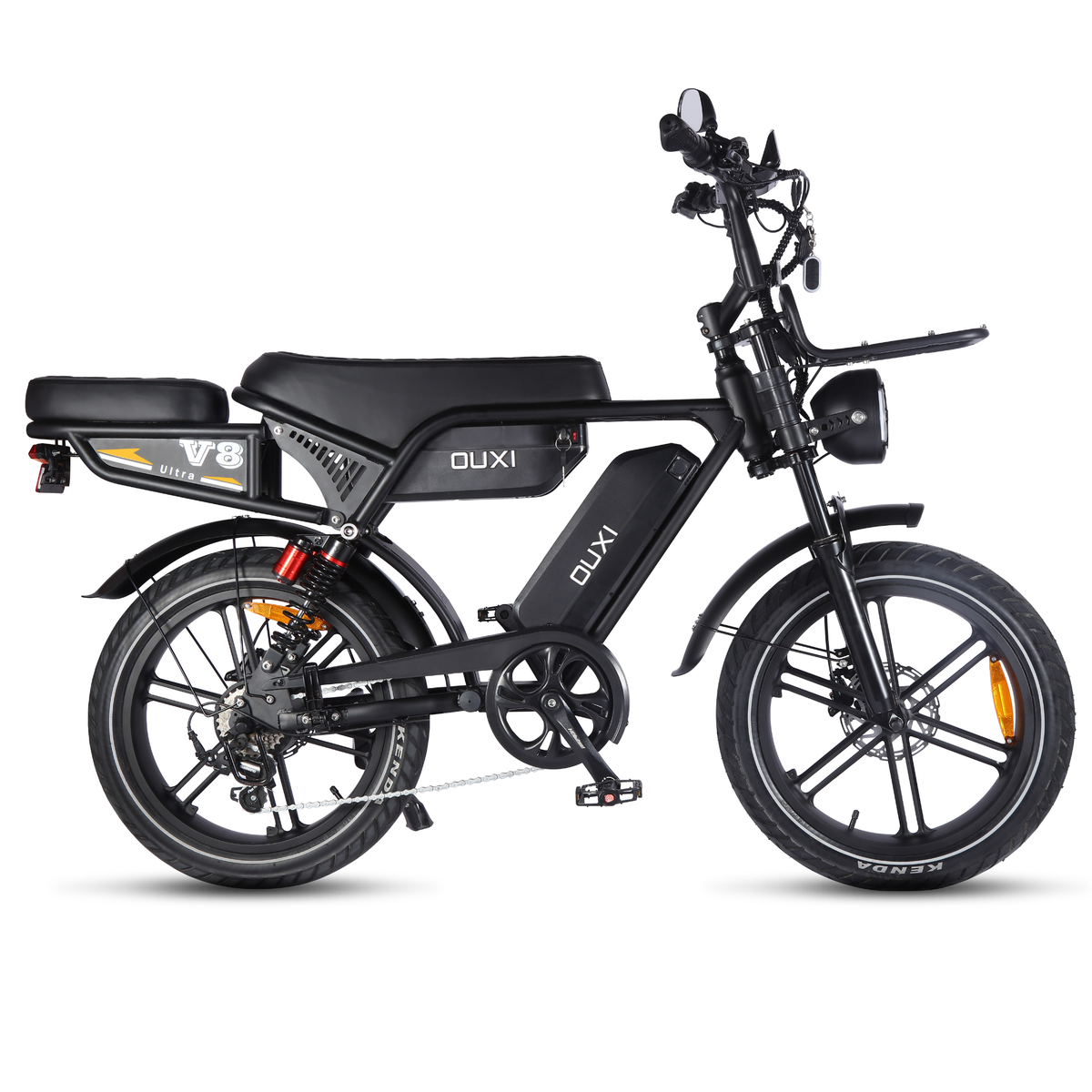 Ouxi V8 Ultra Max negra con batería doble