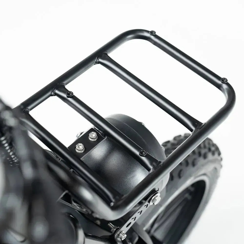 QMWheel V20 Pro fatbike in lichtgrijs, productfoto 8