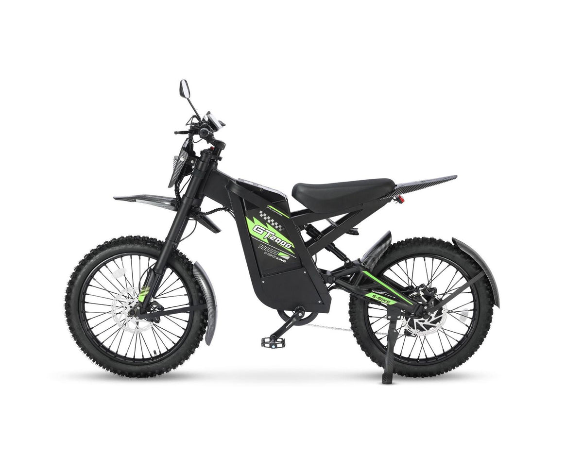 Фетбайк Ouxi GT2000 2.0 у зеленому кольорі, інший бік